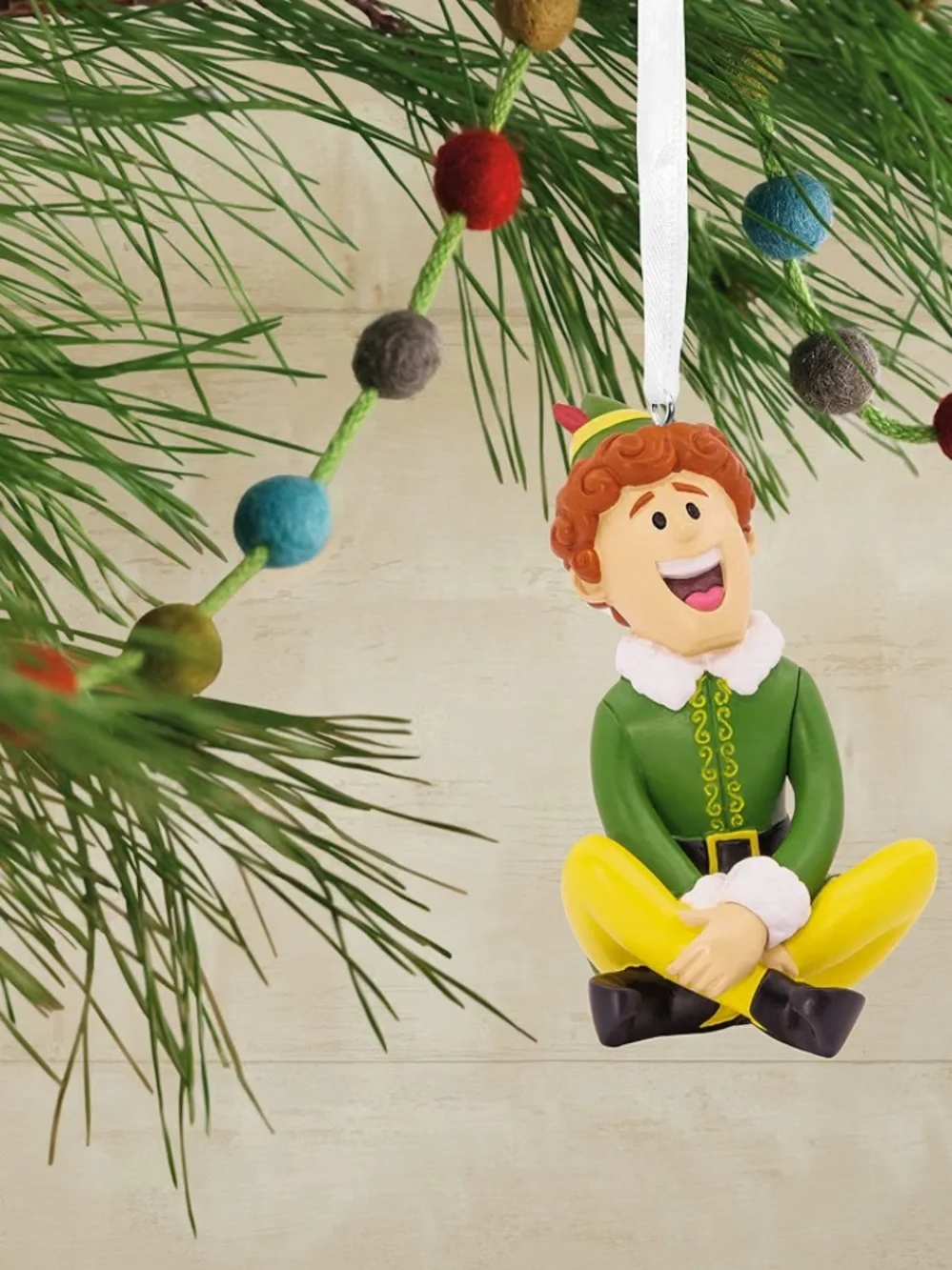 Hallmark Elf Buddy The Elf Singing Christmas Ornament